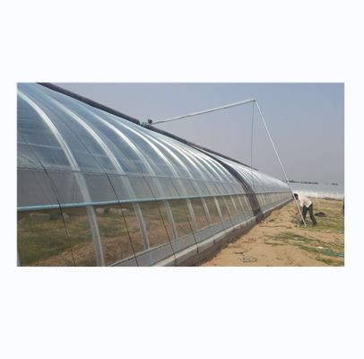 Serres solaires en brique à une seule couche de 8 à 16 m de large avec couverture isolante