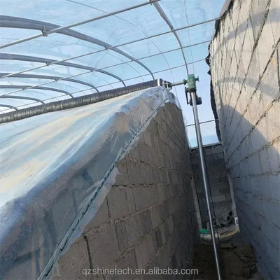 Longueur 50-120m Serre solaire commerciale à double isolation pour l'hiver et les zones froides
