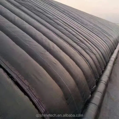 Longueur 50-120m Serre solaire commerciale à double isolation pour l'hiver et les zones froides