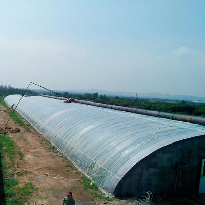 Serres solaires d'hiver Serre agricole chaude avec cadre en acier galvanisé