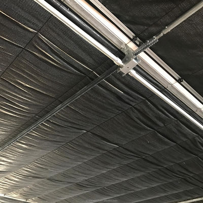 Élevage en serre à grande pellicule Système de privation de lumière entièrement automatisé pour l'agriculture