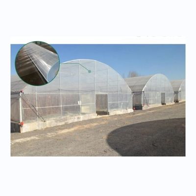 Tubes d'acier galvanisées à chaud à une seule couche Film de plastique Tunnel Serres agricoles