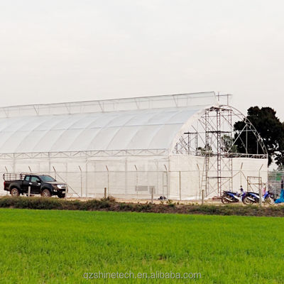 Petite serre en tunnel agricole avec cadre en acier galvanisé