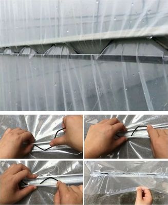 Filtre en plastique enduit de fil de coulée à zigzag pour la petite agriculture
