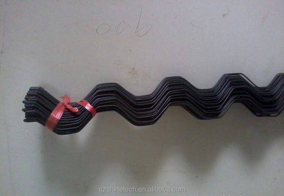 Filtre en plastique enduit de fil de coulée à zigzag pour la petite agriculture