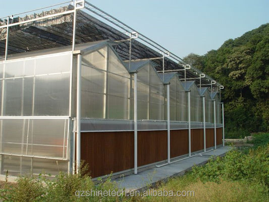 Pad de refroidissement par évaporation d'eau pour élevage de poulets cadre en aluminium galvanisé en acier
