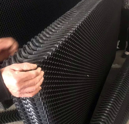10cm 15cm 20cm Épaisseur PVC PE Plastique Pad de refroidissement par évaporation pour serre