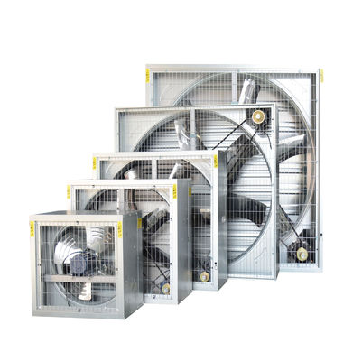 Ventilateur d'échappement à marteau lourd monté sur le mur pour système de refroidissement des poulets de poule